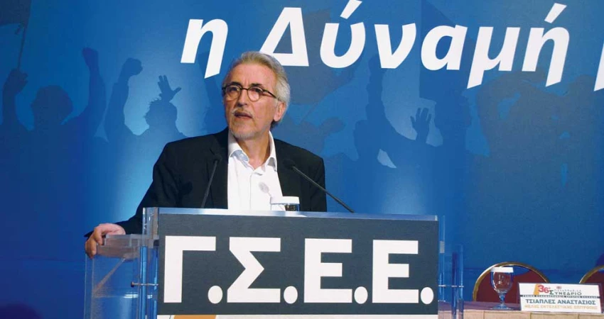 ΔΗΛΩΣΗ ΠΡΟΕΔΡΟΥ ΓΣΕΕ ΜΕΤΑ ΤΗ ΣΥΝΑΝΤΗΣΗ ΤΗΣ ΣΥΝΟΜΟΣΠΟΝΔΙΑΣ ΜΕ ΤΗΝ ΕΠΙΚΕΦΑΛΗΣ ΤΟΥ ΔΝΤ